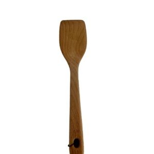 NWOT OXO Wooden sauté one peace cookware paddle hanging hole allows for storage